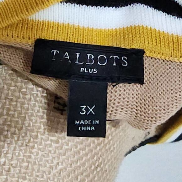 TALBOTS Super Soft Academia Cashmere blend Cardigan sweater plus size 3X NEW!!! - Picture 6 of 8